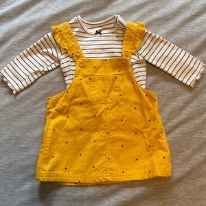 Adorable fall outfit, 6m girl